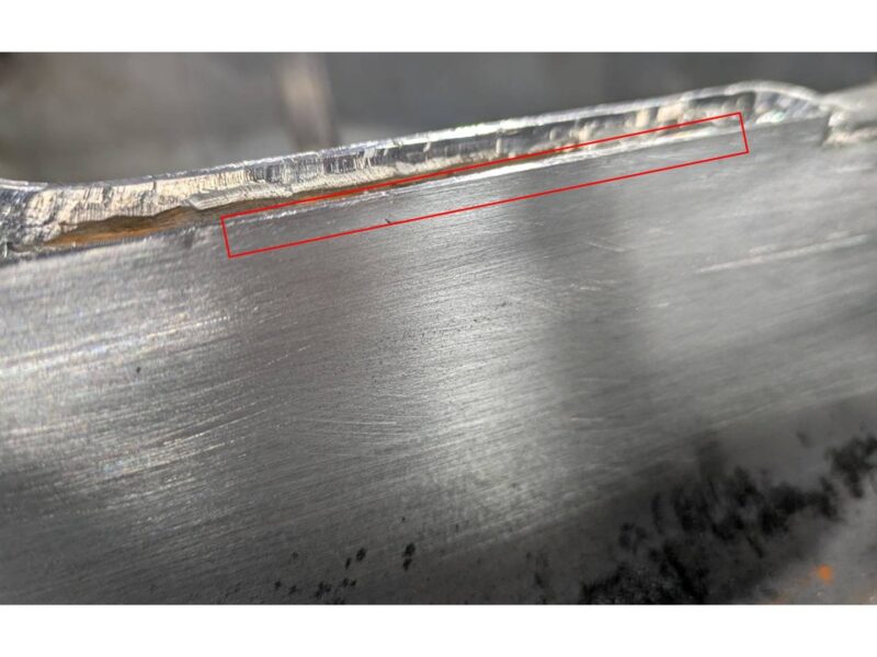 「溶接」　欠損した形状の修復