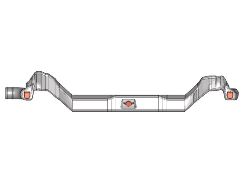 スポーツカー向け エアダクト 用金型