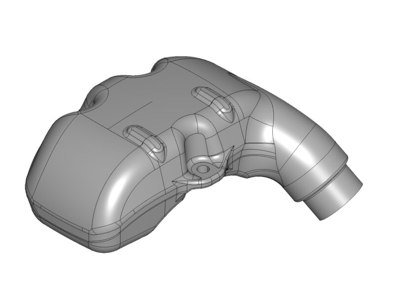 多層ブロー成形品のタンク 金型【ブロー金型参考価格記載】
