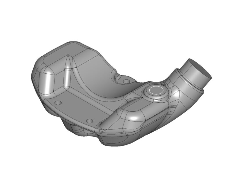 多層ブロー成形品のタンク 金型【ブロー金型参考価格記載】